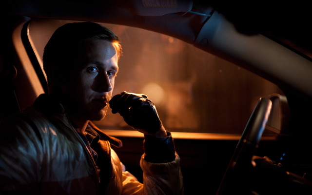 Man car drinking beverage looking free wallpaper - medium preview image