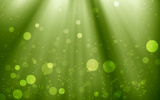 Green light bubbles christmas moon free wallpaper - medium preview image