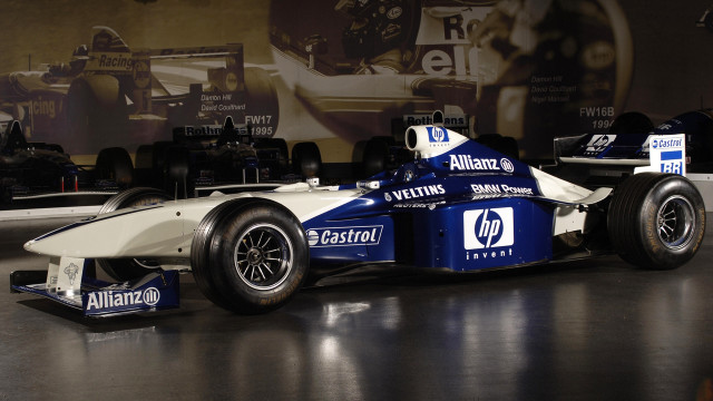 Racecar museum display precisionism rendering free wallpaper - medium preview image