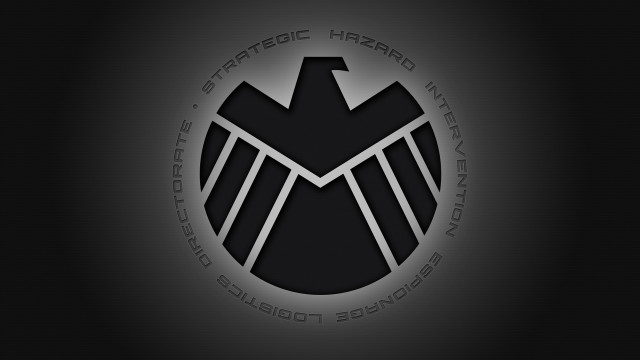 Black white silver eagle logo free wallpaper - medium preview image