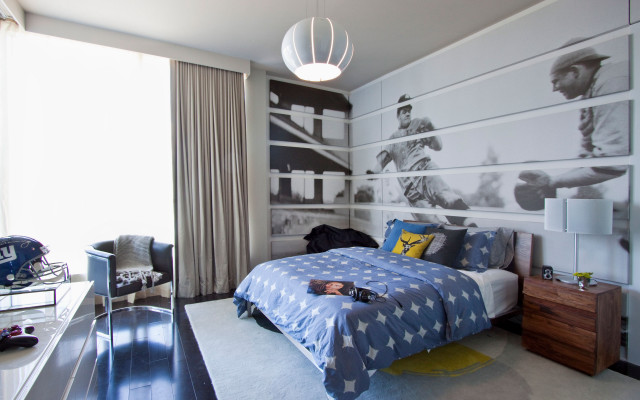 Bedroom dresser window curtains wall free wallpaper - medium preview image