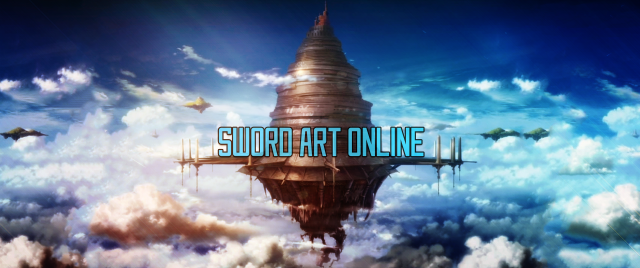 Tower sword art online clouds free wallpaper - medium preview image