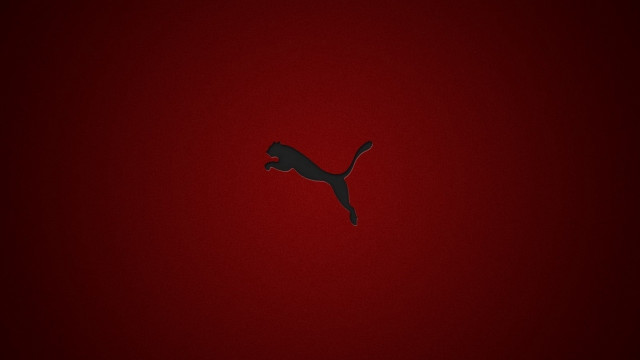 Red background black cat minimalist free wallpaper - medium preview image