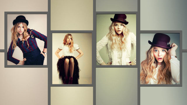 Christabel dennison fashion hat blonde free wallpaper - medium preview image