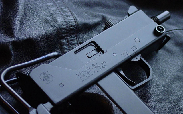 Gun leather cord magazine precisionism free wallpaper - medium preview image