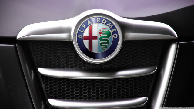Alfa logo car grill close free wallpaper - medium preview image
