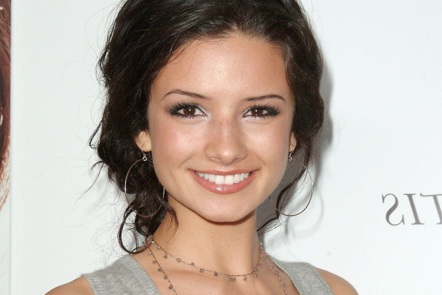 Woman necklace smiling camera happy #3 free wallpaper - medium preview image