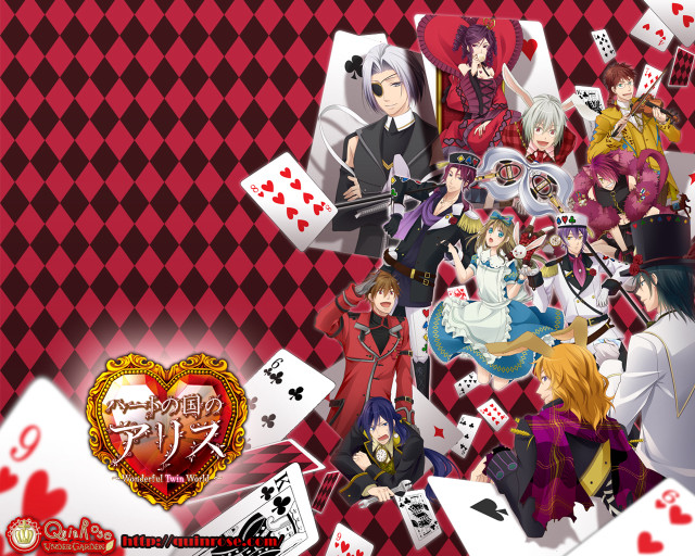 Card game group red black free wallpaper - medium preview image