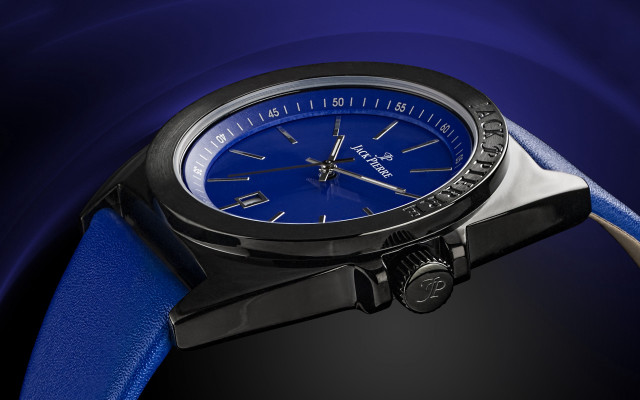 Blue watch 3d render futurism free wallpaper - medium preview image