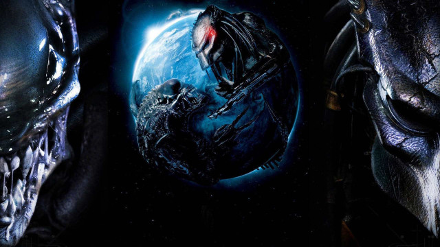 Alien creatures blue planet red free wallpaper - medium preview image