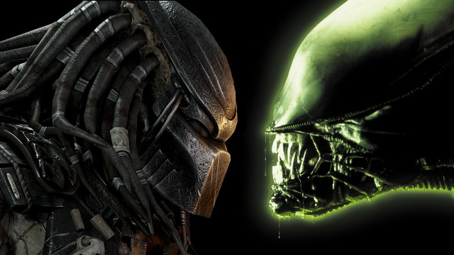 Alien head closeup black background #2 free wallpaper - medium preview image