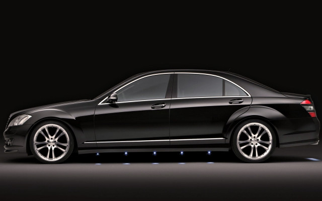 Black car white wheels digital free wallpaper - medium preview image