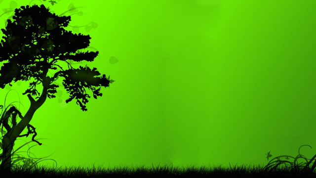 Tree green background bird grass free wallpaper - medium preview image
