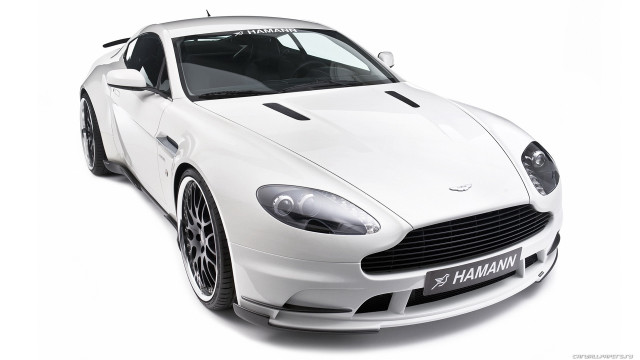 White sports car black stripe free wallpaper - medium preview image