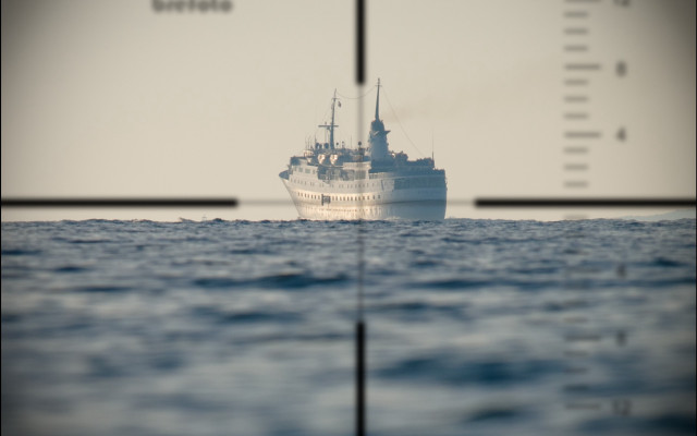 Ship scope beach ruler precisionism free wallpaper - medium preview image