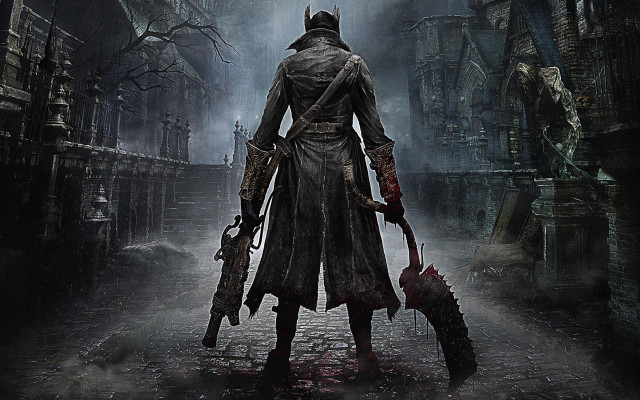 Man bloodied alley hunter castle free wallpaper - medium preview image
