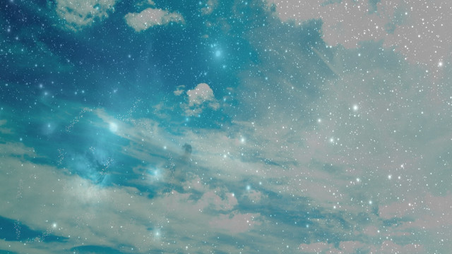 Sky stars clouds building astronaut free wallpaper - medium preview image