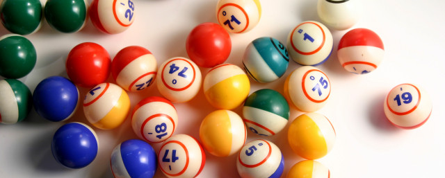 Colorful balls numbers white surface free wallpaper - medium preview image