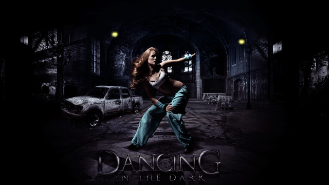 Woman dancing dark alley car free wallpaper - medium preview image