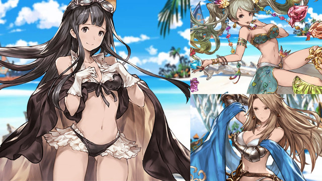 Woman bikini sword beach summer free wallpaper - medium preview image