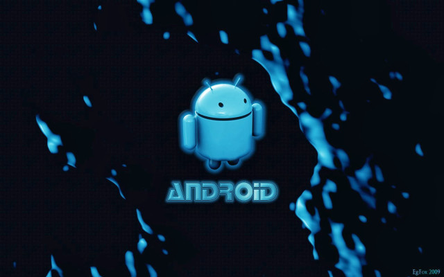 Blue logo go dark background free wallpaper - medium preview image