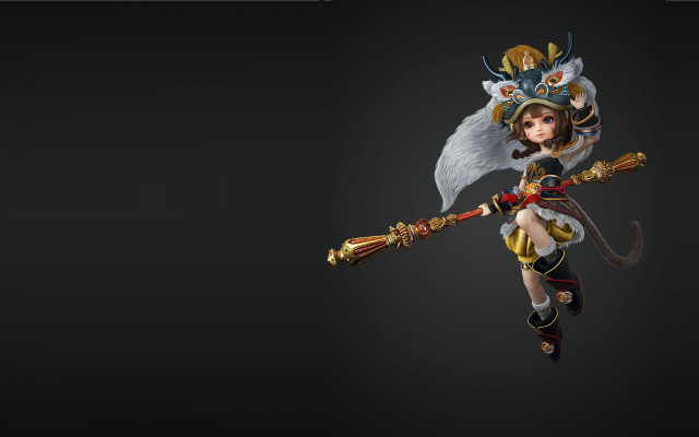 Demon wings sword rococo 3d free wallpaper - medium preview image