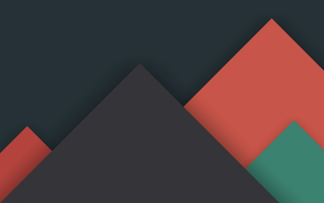 Black red mountain green triangle free wallpaper - medium preview image