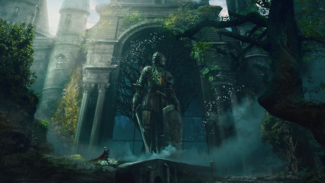 Man castle forest bird andreas free wallpaper - medium preview image