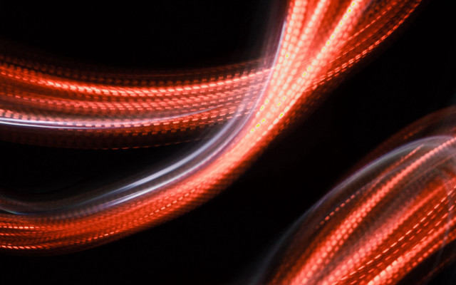 Red light blur dark sunset free wallpaper - medium preview image