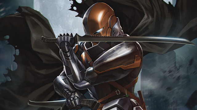 Knight dragon fullmoon armor sword free wallpaper - medium preview image