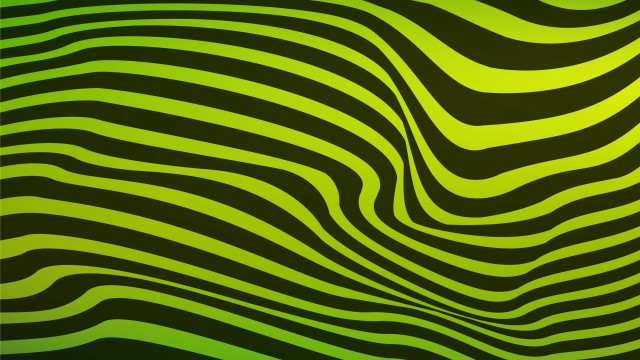 Green black wavy lines curves free wallpaper - medium preview image