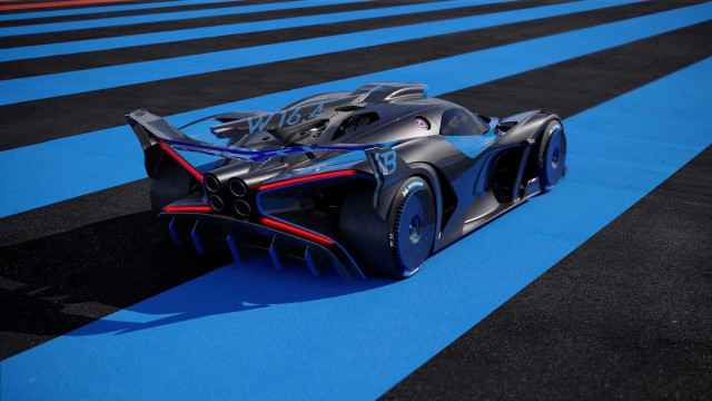 Futuristic racecar digital rendering blue free wallpaper - medium preview image