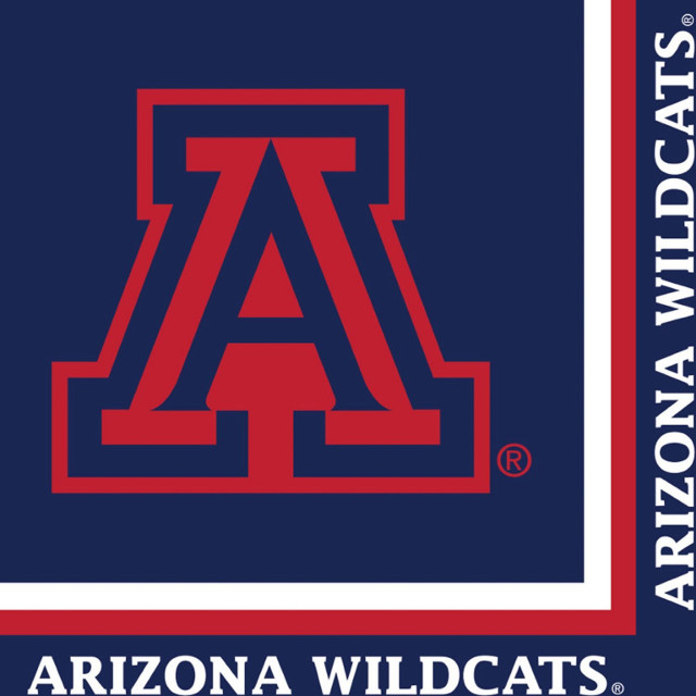 Arizona wildcats logo blue background free wallpaper - medium preview image