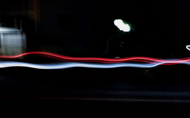 Bicycle blurry headlight lightup sign free wallpaper for desktop - medium preview image