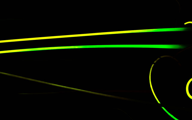 Neon green yellow light abstract free wallpaper - medium preview image