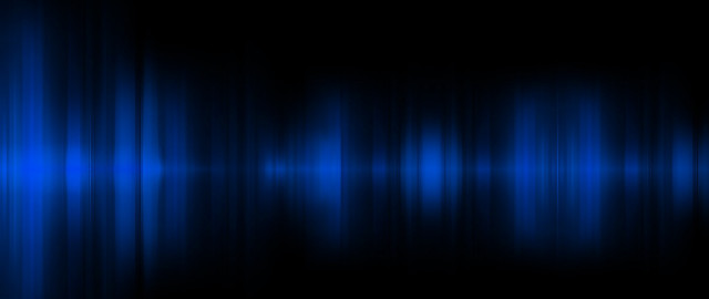 Darkblue black bluewhite stripes hologram free wallpaper - medium preview image