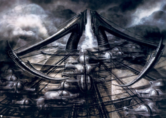Futuristic city giant structure afrofuturism free wallpaper - medium preview image