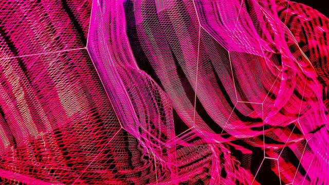 Pink black pattern lines fence free wallpaper - medium preview image