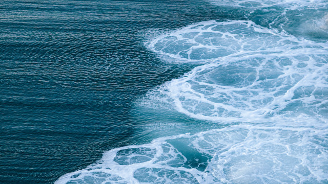 Surfer wave ocean surfboard shore free wallpaper - medium preview image