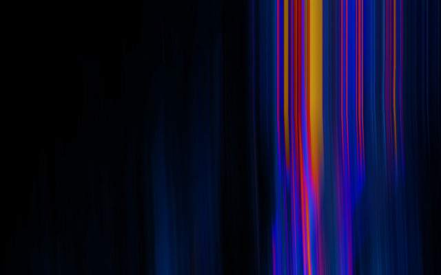 Black background multicolored line synchromism free wallpaper - medium preview image