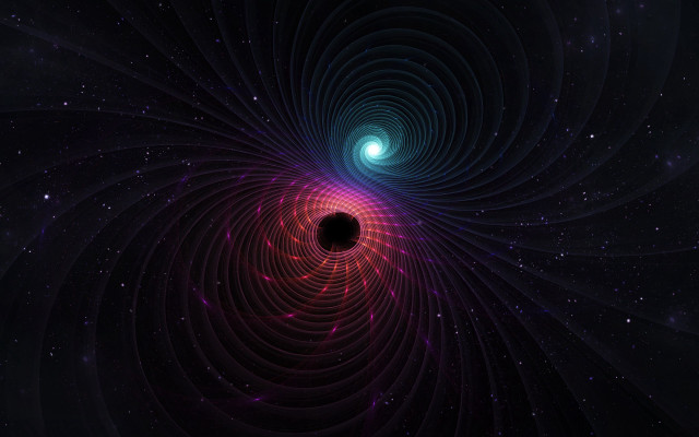 Black hole stars spirals mandelbrot free wallpaper - medium preview image
