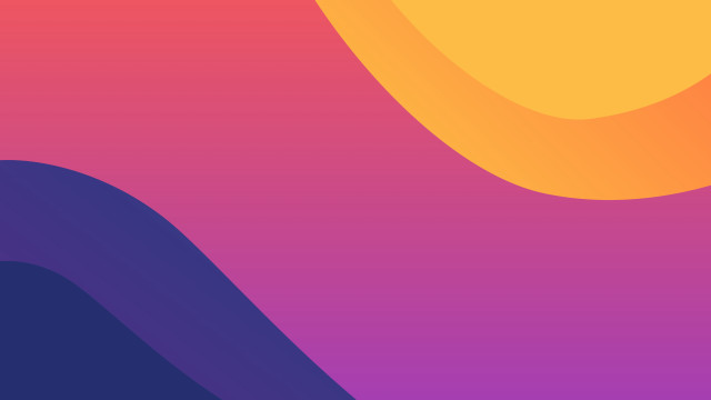 Colorful background curved moon girls free wallpaper - medium preview image