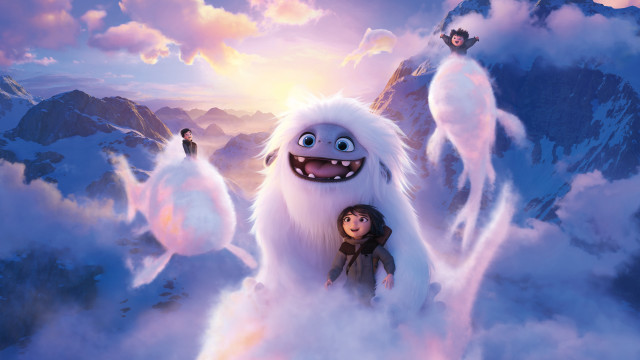 Cartoon smile clouds monster horizon free wallpaper - medium preview image