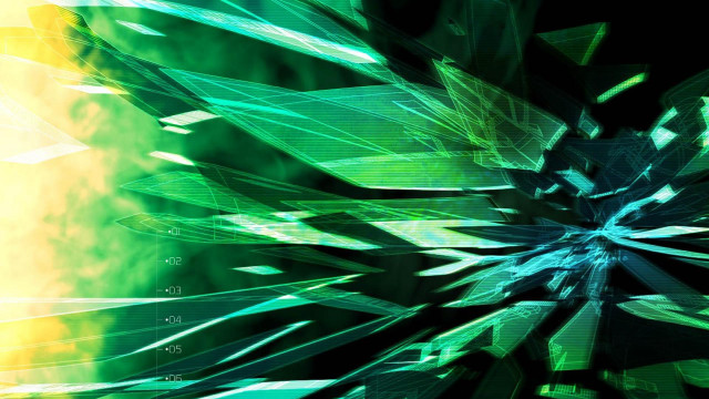 Green yellow abstract background black #2 free wallpaper - medium preview image