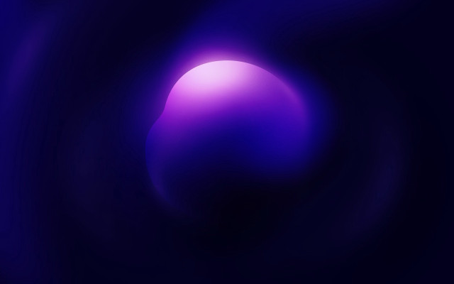 Purple ball dark background light free wallpaper - medium preview image