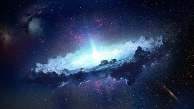 Sky bright light nebula space #2 free wallpaper - medium preview image