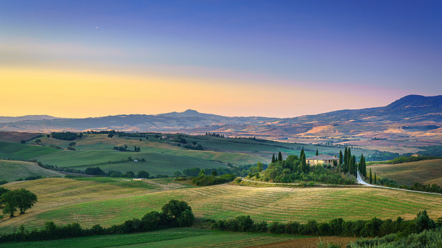 Scenic green valley mountain river free wallpaper - medium preview image