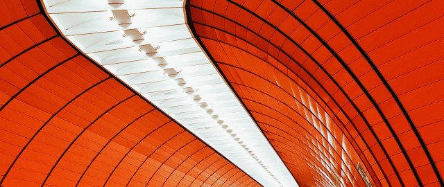 Train station abstract sculpture saturated free wallpaper - medium preview image