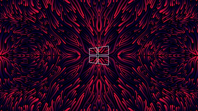 Red black abstract square center free wallpaper - medium preview image