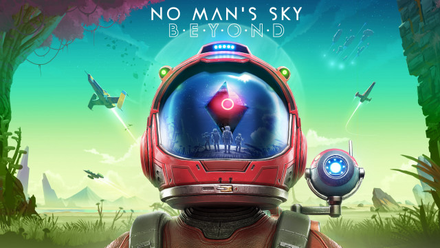 Space suit man glowing spacecraft free wallpaper - medium preview image